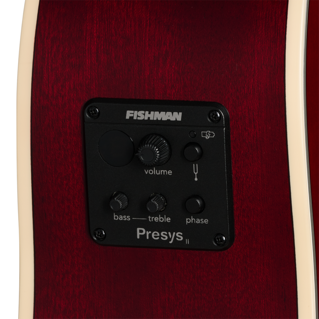 Hummingbird Studio EC Wine Red Westerngitarre